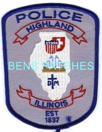 ILLINOIS,HIGHLAND POLICE 5_wm
